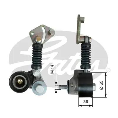 GATES T38603 V Kayış Gergi Rulmanı 2025SN 22859 2755301 531061320 APV2461 T5018 VKMCV55002