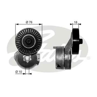 GATES T39063 Alternatör Gergi Kütüğü Renault Clio Iı, Kangoo I, Kangoo Extra, Twingo I & Iı (X65) & Iıı (X44) 1624030 30906 534016310 60930906 N1626 N1626S T0378 VKM36082