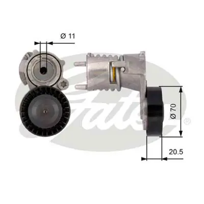 GATES T39117 Gates Gergi Rulmanı 30082 534027410 55930082 APV3014 N2190 N2190S T0477 VKM36251