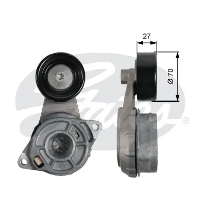 GATES T39182 Gates Kütüklü Gergi Rulmanı 534045810 6KD147 APV3194 N2210 N2210S T0489 VKM63021