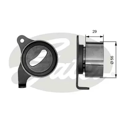 GATES T41071 V Kayış Gergi Rulmanı 140817 14239 531018720 81030012 828ST ADT37620 ATB2108 HTG116 N007 VKM71400
