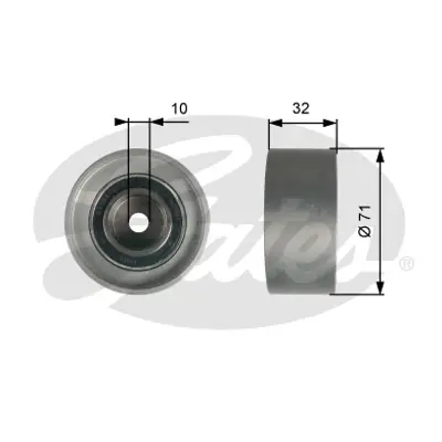 GATES T42094 Triger Gergi Rulmanı Renault Laguna I  B56 140321 532042610 7008 ATB2209 HEG37