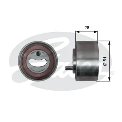 GATES T41319 V Kayış Gergi Rulmanı 531085510 ADK87614 ATB2531 HTG398 VKM76204