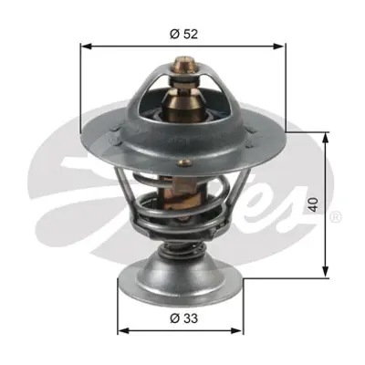 GATES TH31588G1 Termostat 5307688 78537 820487 9000083 CT5469 TH651188J