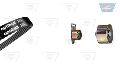 OPTIBELT KT 1038 Triger Seti Jeep Cherokee, Renault Espace-18-20-21-25-30-Trafıc-Master (2.1 D.) K035040 K045040 KTB111