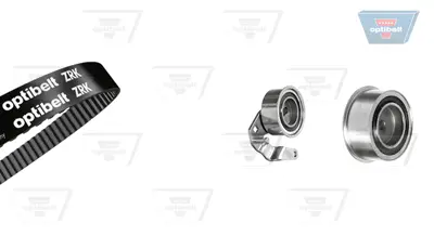 OPTIBELT KT 1159 Triger Seti Opel Astra F, Calıbra,Kadette,Vectra A 2.0 B. 1987948546 201039 530007510 K015205 KTB170 VKMA05211
