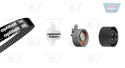 OPTIBELT KT 1330 W1 Su Pompalı Triger Seti 134x254 Peugeot 206 Cc 1.6 16v 00>07 307 Sw 1.6 16v 02>08 Cıtroen Xsara 1.6 16v 00>05 530023730 KP15581XS KTBWP3330