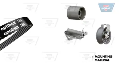 OPTIBELT KT 1357 Triger Seti 153x25 Passat 96-00-A4 95-00-A6 95-05 1.8-1.8t Ajl-Aeb-Afy Kütüklü 530035910 K025492XS