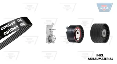 OPTIBELT KT 1406 W1 Triger Seti (Devirdaimli) Clıo Iı-Iıı-Megane I-Iı-Iıı-Lgn I-Iı-Scenıc I-Iı 1.4 16v-1.6 K4m-K4j 1987948765 32860 530009230 KH132WP43 KP35671XS KTBWP2710 KTBWP4600 PK08420 TB7310CPK VKMC06020