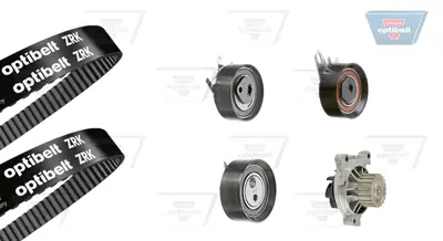 OPTIBELT KT 1442 W1 Su Pompalı Triger Seti Vw Transporter Iv Minibüs/Otobüs (70b, 70c, 7db, 7dk, 70j, 70k) 2.5 Tdı 95>03 KP15323XS VKMC01270