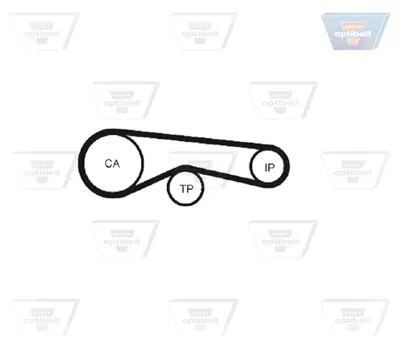 OPTIBELT KT 1507 Audı A4, A5, A6, A8, Q7 / Vw Phaeton, Touareg (2.7, 3.0 D.) Triger Kayışı Seti 530048110 K015614XS K025614XS KTB533