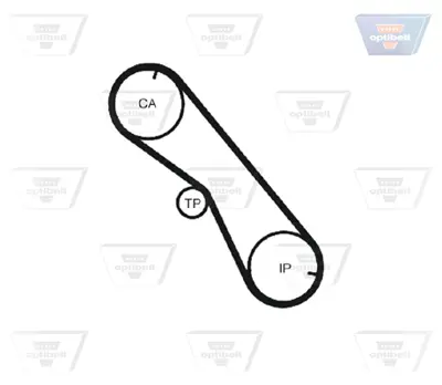 OPTIBELT KT 1579 Triger Seti KTB817 VKMA91920