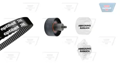 OPTIBELT KT 1593 W1 Su Pompalı Triger Seti KP25508XS1