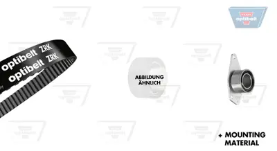 OPTIBELT KT 1626 Triger Seti 530047310 K055486XS K065486XS KTB195 KTB263 SK1663