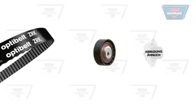 OPTIBELT KT 1319 W1 Devirdaimli Triger Seti Ford C-Max 1.8 Tdci 07>10 Fıesta Iv 1.8 Dı 00>02 1987948520 KP15541XS PK02370 TB2310CPK WPK161901