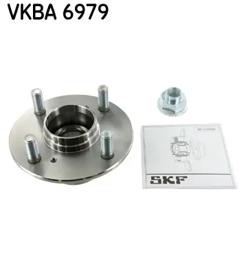 SKF VKBA 6979 Arka Teker Rulmanı (Abs'Siz 4 Bijon) Suzukı Swıft Iı, Baleno 96>02 713623610 713623660 972299 ADK88315 ADK88320