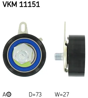 SKF VKM 11151 Triger Gergi Rulmanı Audı A4, A6, A8 Skoda Superb I Vw Passat 2.5d 01.97-03.08 17946 1987949841 531041230 531057330 ATB2225 HTG283 T43036 TP0094