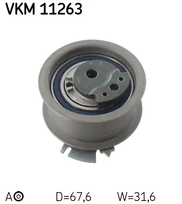 SKF VKM 11263 Triger Gergi Rulmanı A3, A4, A5, A6, Q5, Tt  Octavıa I-Iı, Superb Iı, Yetı Beetle, Eos, Golf Plus, Golf V, Golf Vı 2.0d 05.03- 30215 531080910 ATB2519 HTG355 T43181