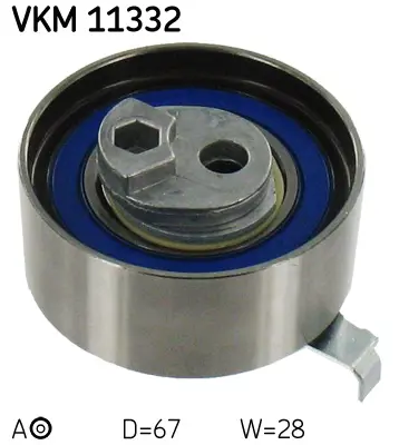 SKF VKM 11332 Triger Gergi Rulmanı Kasnagı Audı A4, A4 Allroad, A5, A6, A6 Allroad, A8, Q5, Q7 Cayenne Vw  Touareg 2.7d/3.0d/4.2d 08.03- 1987949152 30221 531077610 ADV187601C ATB2507 HTG348 T43152