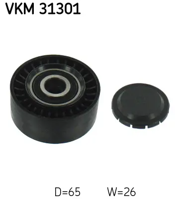 SKF VKM 31301 V Kayış Gergi Rulmanı  Touareg-Phaeton 3.0 V6 Tdı 04-10-A4-A5-A6-A8 2.0tdı-2.7tdı-3.0tdı 04- 3237UR 33718 532056410 APV2748 T36405