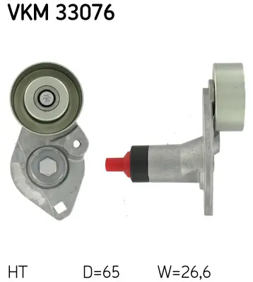 SKF VKM 33076 Alternator Gergi Rulmanı P406-407-605-607-C5-C6-Xantıa-Clıo Iı-Espace Iıı-Laguna Iı 3.0 V6-3.0ı 24ı 28279 533006220 APV2375 T1033 T39152