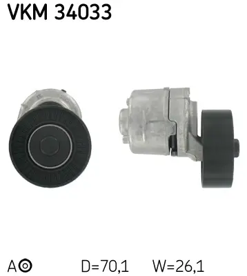 SKF VKM 34033 Skf Gergi Rulmanı 19553 534012530 APV2308 T0325 T38215