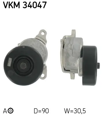 SKF VKM 34047 Alternator Gergi Rulmanı Ford Mondeo I, Mondeo Iı 1.6/1.8/2.0 02.93-09.00 APV2313 T0330 T38480