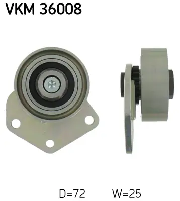 SKF VKM 36008 Skf Gergi Rulmanı 531073710 T0005