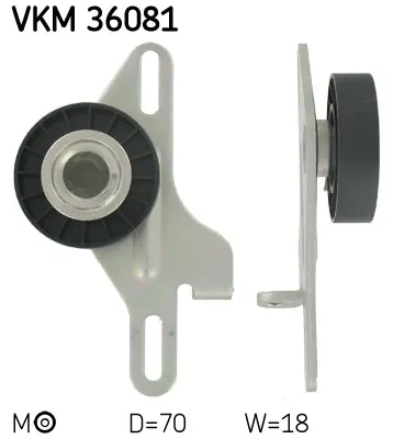 SKF VKM 36081 Alternator Gergi Rulmanı Clıo Iı 1.4-1.6 98-05-Kangoo 1.4 97--Exp 1.4 97- 21707 531040610 APV2063 T0239 T39143