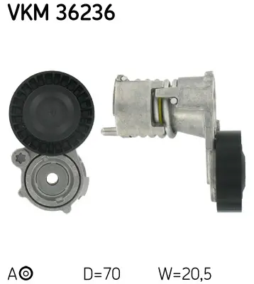 SKF VKM 36236 Skf Gergi Rulmanı 27567 534003010 APV2552 T0384 T39157