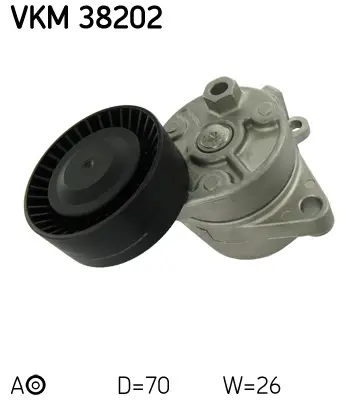 SKF VKM 38202 Alternator Gergi Rulmanı Bmw 3 (E36)(E46) 5 (E34)(E39)(E60)(E61) 7 (E38)(E65 E66 E67) X3 (E83) X5 (E53)(E36) 2.0-3.0 09.89-12.10 100477 1626051 20030022 2453501 533001510 819005 9810 LA0290 N1290 T0405 T38201