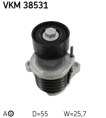 SKF VKM 38531 Skf Gergi Rulmanı 10945554 45554 534059110 APV4124 N2307 T0710 T39471