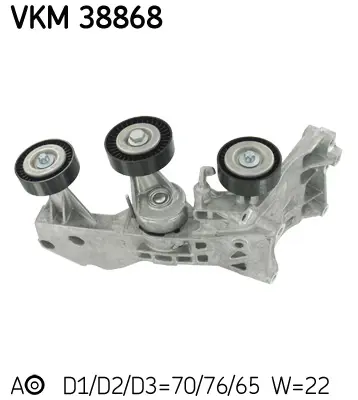 SKF VKM 38868 Germe Makarasi, Kanalli V Kayisi 10934916 34916 534043110 APV2980 LA0345 N2246 T38429