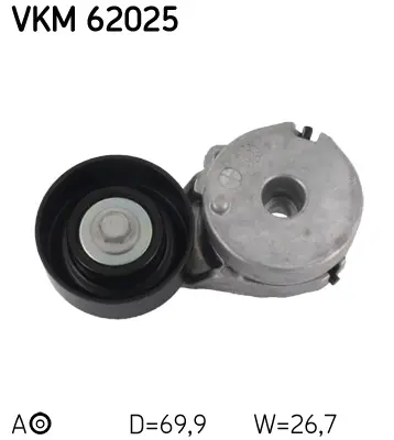SKF VKM 62025 V Kayış Gergi Kütüğü Nıssan Qashqaı / Qashqaı +2 I (J10, Nj10, Jj10e) 2.0 02.2007 - 12.2013 534044210 ADT396514 APV2671 T0630 T39162