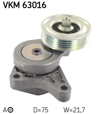 SKF VKM 63016 V Kayış Gergi Rulmanı Honda Cıvıc Vııı Sedan (Fd, Fa) 1.3 Hybrid (Fd3) 01.2010 - 02.2012 534056510 N2564 T0488