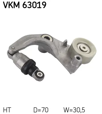SKF VKM 63019 V Kayış Gergi Kütüğü Honda Accord Vııı (Cu) 2.0 İ (Cu1) 06.2008 - 06.2015 32504 534031610 85932504 APV2754 GHAT178 N2158 T0662 T39077