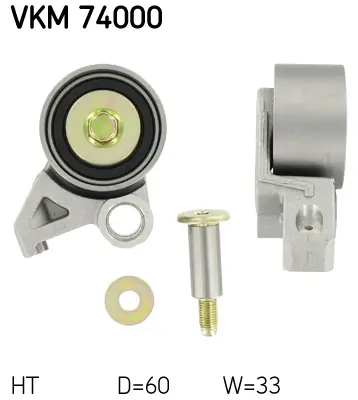 SKF VKM 74000 Skf Rulmanı 531059720 ADM57630 ATB2453 GT80670 HTG470 T41034