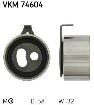 SKF VKM 74604 Triger Gergi Rulmanı (58*32) Ford Ranger (Er, Eq) 2.5td 16v 03-> 3.0td 06-> Mazda (Un) 2.5d 12v 96-06 1987949984 531083510 ADM57634 ATB2573 GT70950 HTG396 T41296