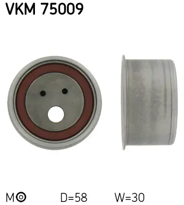 SKF VKM 75009 Gergi Makara Rulmanı Mıtsubıshı Carisma (Da), Colt (Ca), Lancer F Iv & V (C6,7,Cb,Cd), Pajero Pinin (H7), Shogun Pinin, Space St 1987949883 21786 531019620 ADG07614 ATB2358 GT50550 GT70320 HTG323 T41271