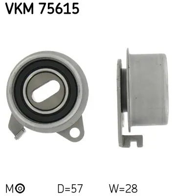 SKF VKM 75615 Triger Gergi Rulmanı (57*28) Mıtsubıshı Colt V, Lancer Vı 1.3 12.95-08.03 1987949938 26928 531034120 ADC47602 ATB2347 GT80990 HTG385 T41211