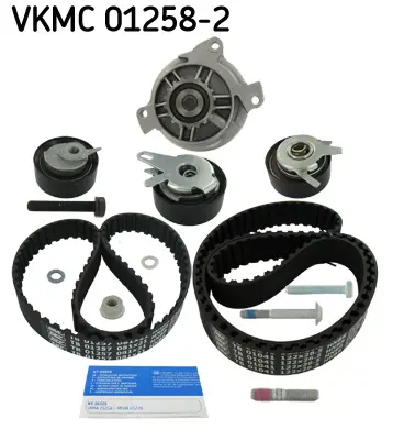 SKF VKMC 01258-2 Su Pompasi + Triger Kayisi Seti 14638 530017531 530048431 980108 K980108A K980108B KP55323XS2 KTBWP5670 PK06160 PK06161 SK1526AQ2