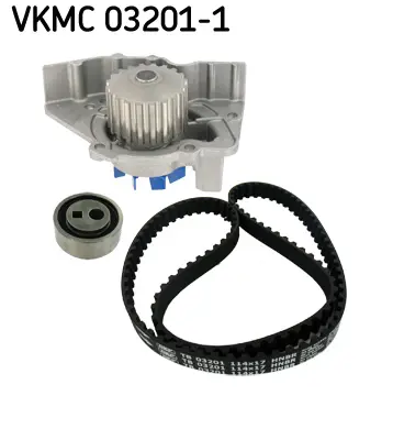 SKF VKMC 03201-1 Su Pompalı Triger Seti Fıat Ulysse 1.8 97>02 Peugeot 205 1.6 92>94 1987946434 1987948894 3003481 530025830 986871 K62092 K986871A KH25WP11 KP25215XS2 KTBWP1141 PK08710 WPK135901