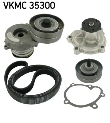 SKF VKMC 35300 Su Pompasi + Tirnakli Kayis Takimi 980779 K980779B PK03721