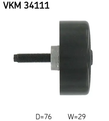 SKF VKM 34111 Alternator Gergi Rulmanı Fıesta Iv 1.Dı-Cmax 1.8tdcı-Focus Iı 1.8tdcı-Galaxy 1.8tdcı-Mondeo Iv 1.8td 30797 532045810 APV2531 T0339 T36250