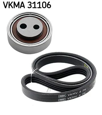 SKF VKMA 31106 Kanallı V Kayışı Seti Audı A4 B6, A4 B7, A6 C5, Allroad C5 (2.5 Tdı) K024PK1218 KPV861