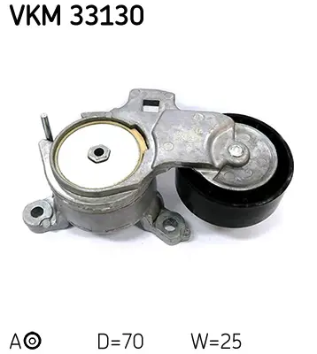 SKF VKM 33130 V Kayış Gergi Kütüğü (70*25) Cıtroen C4,C5,C8,Jumpy - Peugeot 307,308,407,607,Expert (1.8 2.0 B.) 40190 534036210 APV2712 T39041