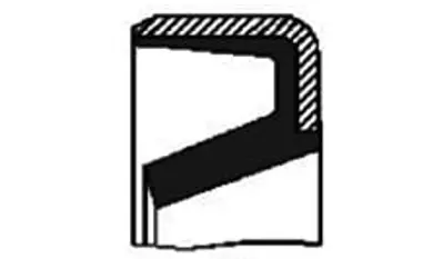 SKT 040037 *Üretimden Kaldırılmıştır.* (25,40*36,60*6,35)(Nbr/L5) Direksiyon Keçesi Üst Ford 1210-1312 2103503306S1
