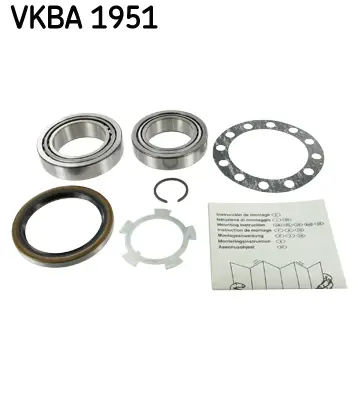 SKF VKBA 1951 Ön Teker Rulmanı Set Hılux 2,4dt-2,5dt   - D-4d 97->05 191258 713618030 713618890 ADT38211 ADT38256 ADT38285