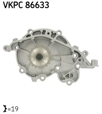 SKF VKPC 86633 Su Pompası (Devirdaim) Renaul Tlaguna I (B56_, 556_) 2.2 D  11.1993 - 03.2001 1640 240723 40998 506637 538002510 986940 AQ1571 DP039 P940 PA723 PA7716 PA969 R211 WP0023 WP0042V