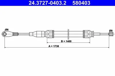 ATE 24.3727-0403.2 El Fren Teli 123 Ön A1234200285